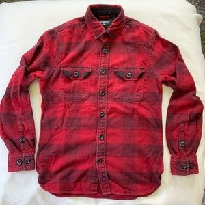 Express Heavyweight Flannel Shirt, Small